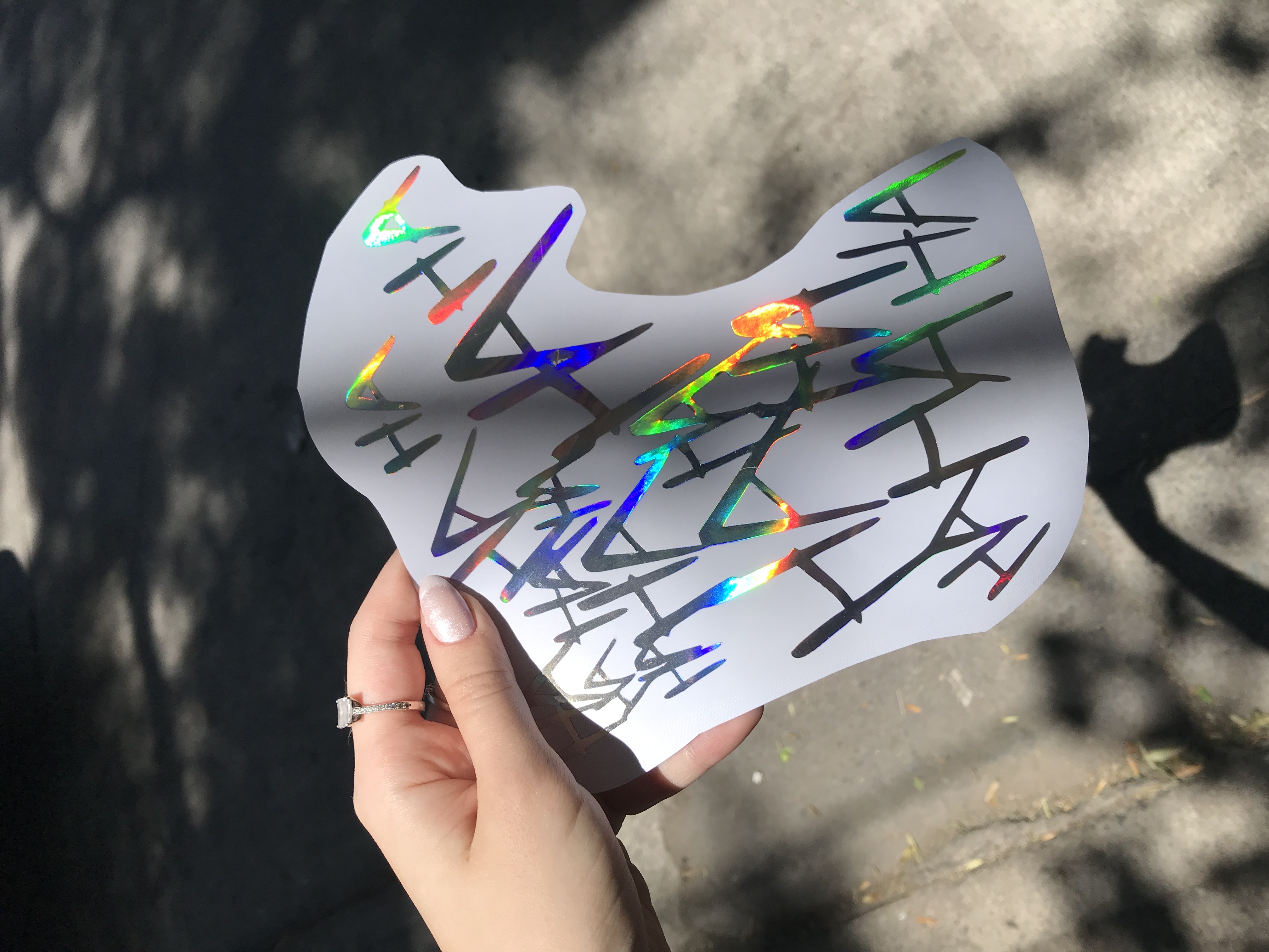 calco HAHAH tornasolado