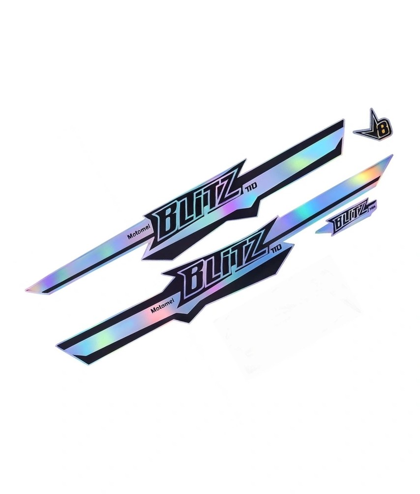 Kit de calcos MOTOMEL BLITZ V8